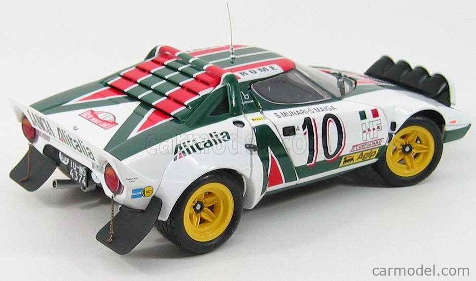送料含むTA5361/京商 KYOSHO LANCIA STRATOS HF 1976 Rally Monte Carlo Winner 1/18 ミニカー レーシングカー
