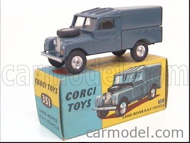 CORGI 351 Scale 1/43 | LAND ROVER LAND RAF BLUE