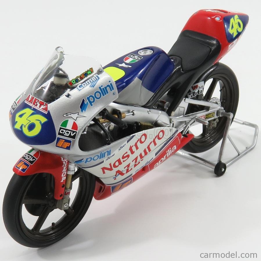 APRILIA - 125cc TEAM NASTRO AZZURRO N 46 WORLD CHAMPION GP 1997 VALENTINO  ROSSI