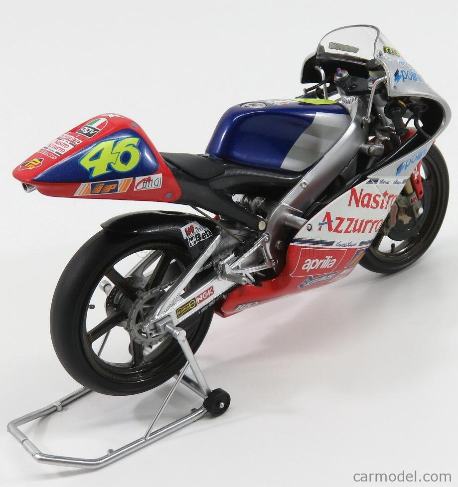 APRILIA - 125cc TEAM NASTRO AZZURRO N 46 WORLD CHAMPION GP 1997 VALENTINO  ROSSI