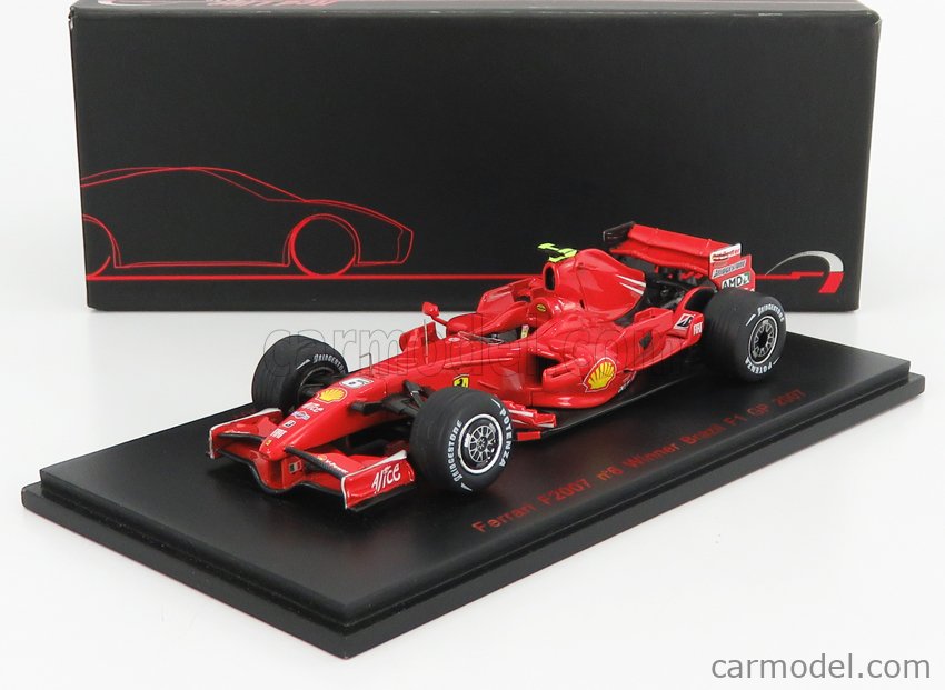 FERRARI - F1 F2007 N 6 WINNER BRAZILIAN GP KIMI RAIKKONEN 2007 WORLD  CHAMPION