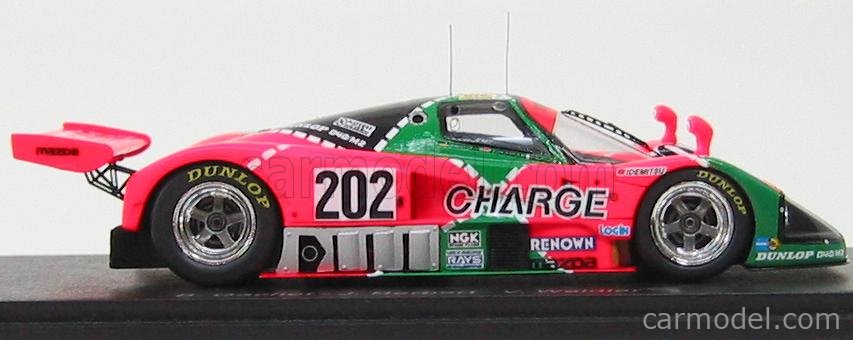 SPARK-MODEL S0647 Scale 1/43 | MAZDA 787 R26B 2.6L TEAM MAZDASPEED