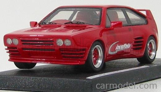 Kit Maquette ALEZAN MODELS Alfa Romeo Sprint V8 1986 – Échelle 1/43 – Résine Rouge