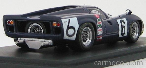 Spark 1/43 Lola T70 MkIII #6 Le Mans 1968 - S1432 - Jackie Epstein / Ed Nelson - RARE