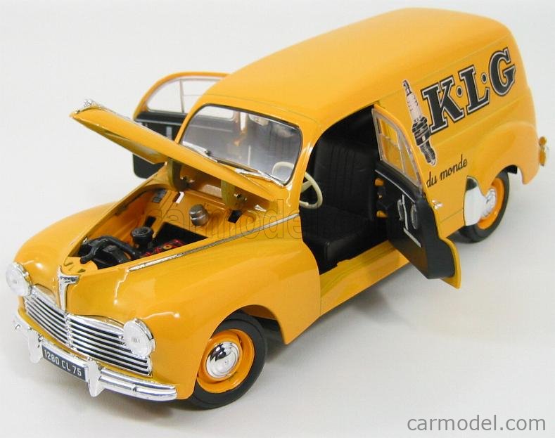 Solido Prestige 1/18 Peugeot 203 Break Noire – Réf. 8175, état Correct