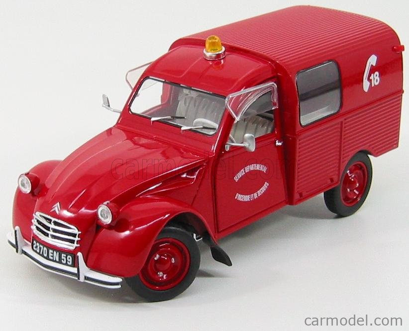 CITROEN 2CV AZ POMPIERS 1955 NOREV 1:43 de reference