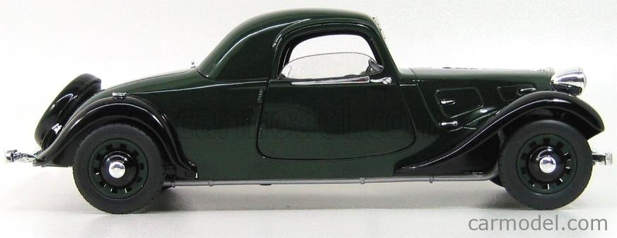 1/18 Citroën Traction AV 11 Coupé Vert & Noir 1938 Solido ref 1/18 Citroën Traction AV 11 Coupé Vert & Noir 1938 Solido ref