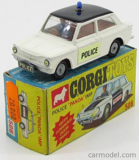 corgi sunbeam imp police car