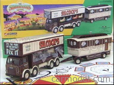 Corgi Showmans 24801 - Ensemble Camion Leyland Dodgem Et Caravane (occasion)