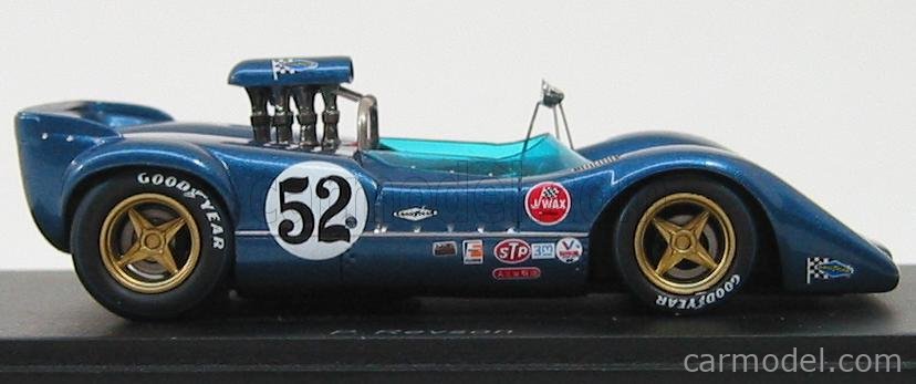 SPARK 1/43 McLaren M6B Chevrolet N°52 - Vainqueur CanAm Fuji 1968 - Peter Revson