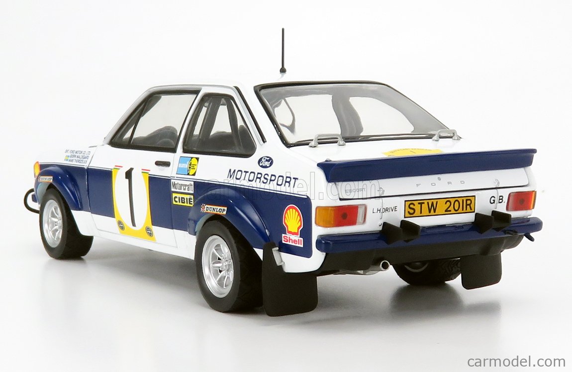 SUN-STAR 04435 Scale 1/18 | FORD ENGLAND ESCORT MKII RS1800 N 1 WINNER ...