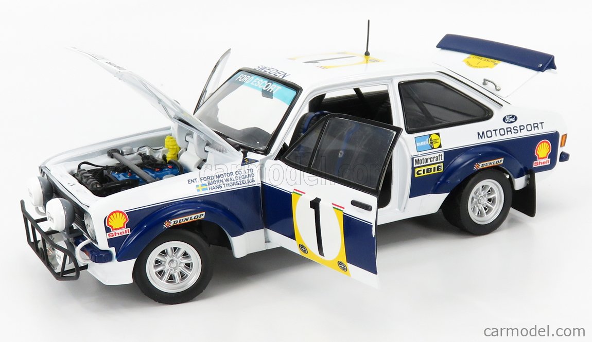 SUN-STAR 04435 Scale 1/18 | FORD ENGLAND ESCORT MKII RS1800 N 1 WINNER ...