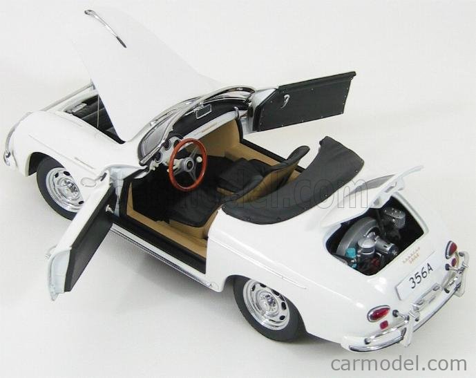 ミニカー AUTOart 1/18 Porsche 356A Speedster 1:18 AUTOart Porsche 356A Speedster white #23F James Dean | eBay