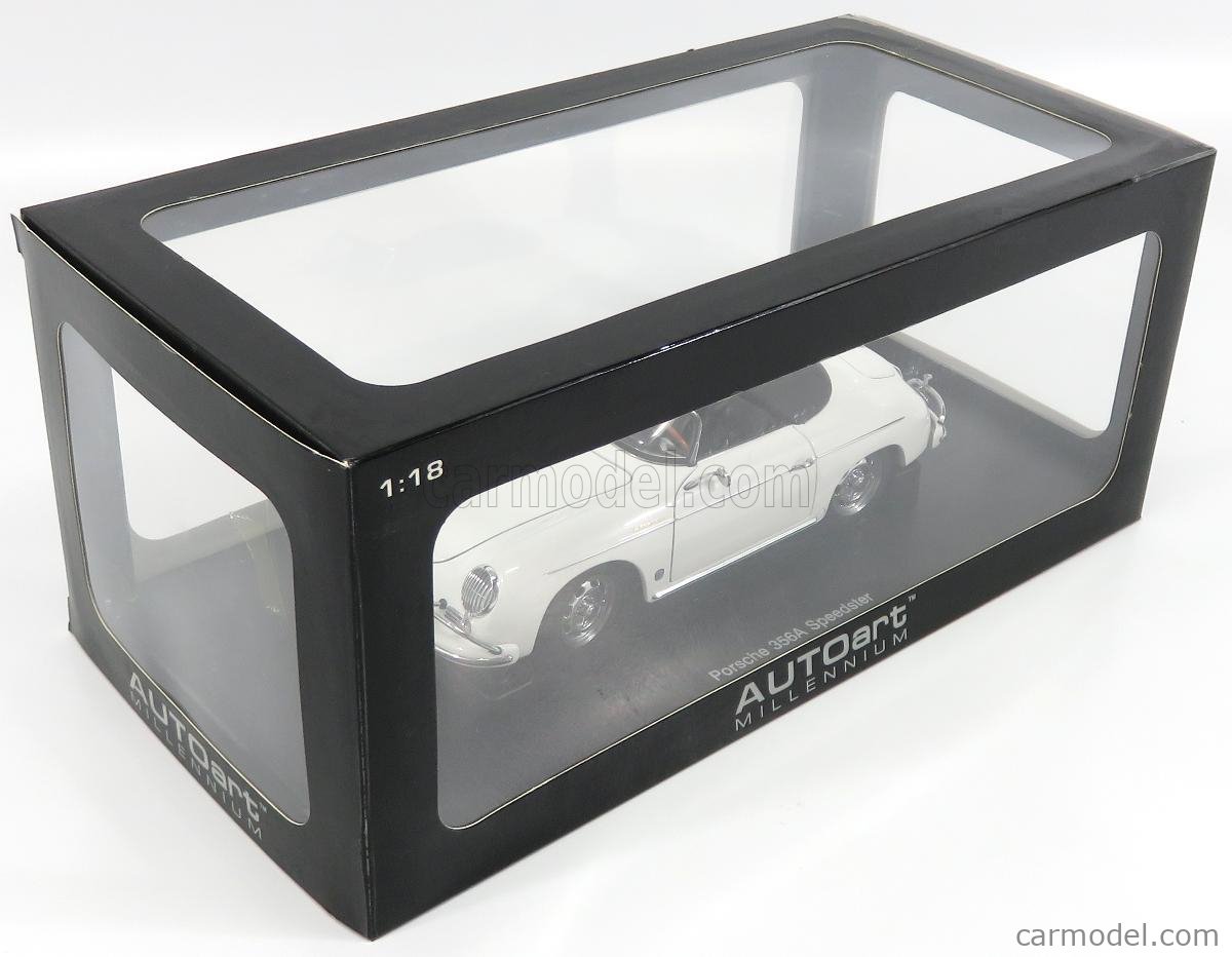 AUTOART 77862 Scale 1/18 | PORSCHE 356A SPEEDSTER 1968 WHITE