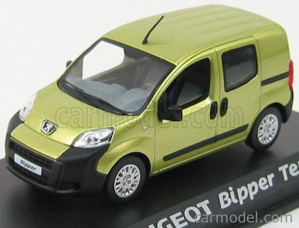 Norev 1/43 - Peugeot Bipper Tepee Verte - Miniature Occasion - Boîte Incluse