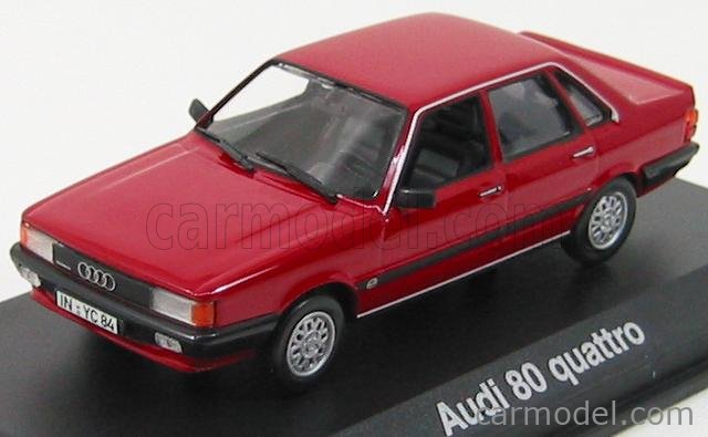 NOREV 830029 Scale 1/43 | AUDI 80 QUATTRO 1985 RED