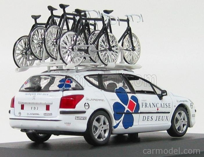 NOREV Tour de France フィギュア NOREV 472755 Scale 1/43 | PEUGEOT 407 SW TOUR DE FRANCE 2008