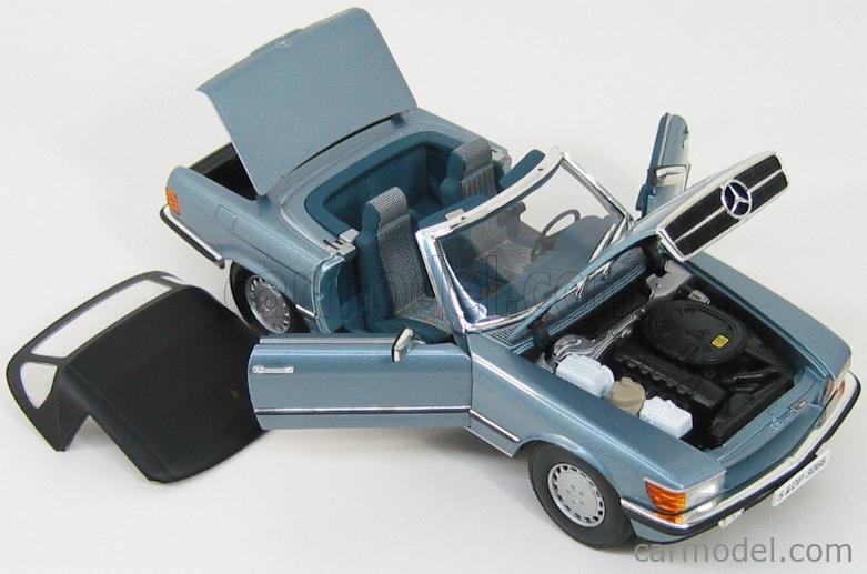 ☆レア絶版*Norev*1/18*1986 Mercedes-Benz 300 SL Convertible