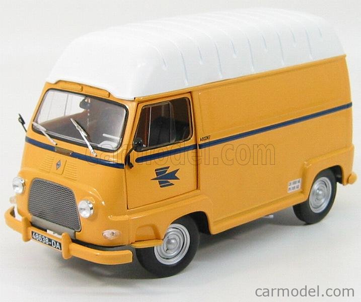 Norev Scale Renault Estafette Van French Post Yellow White