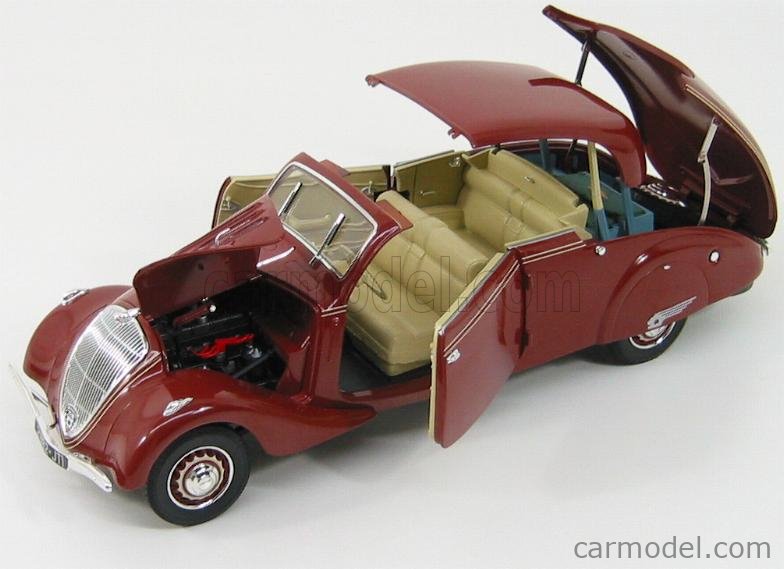 Peugeot 402 convertible dark blue (plexi box) – Bernard Miniatures