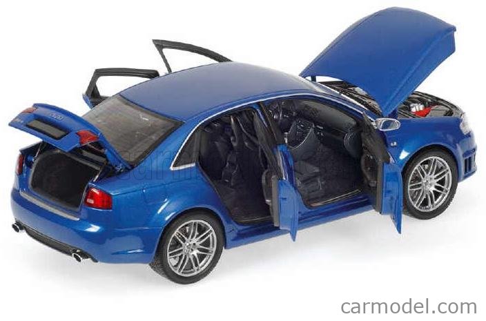 MINICHAMPS 100014610 Scale 1/18 | AUDI A4 RS4 AVANT 2006 RED MET