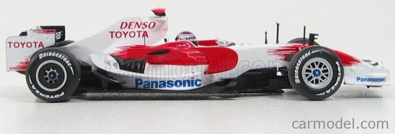 6485円 56％以上節約 TOYOTA - F1 TF104 N 16 RACE VERSION 2004 JARNO TRULLI WHITE RED Minichamps 1 43 ミニカー