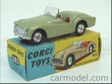 corgi triumph tr3