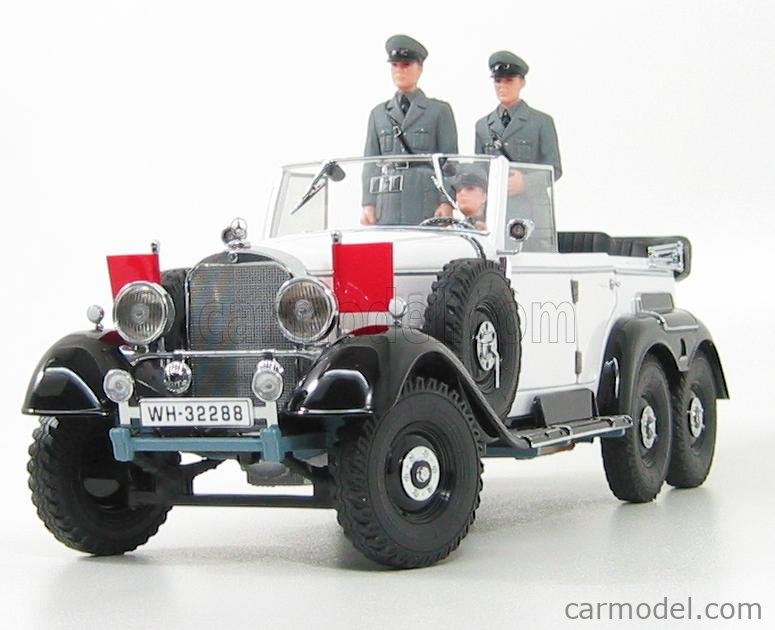 MCG 1/18 メルセデス G4 W31 6輪 カブリオレ 1938 グレー MCG - 1:18 Mercedes-Benz G4 (W31) Six-Wheeler Cabriolet