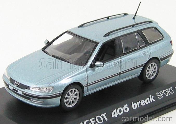 ノレブ 1/43 プジョー 406 ST パック スポーツ NOREV Peugeot 406 ST Pack Sport 2000 Blue 1:43 Norev 1st Editon