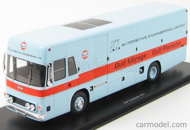 SPARK-MODEL S0289 Scale 1/43 | TRUCK RACING CAR TRANSPORTER GULF MIRAGE ...