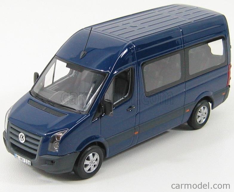 MINICHAMPS 2E0099300L5M Scale 1/43 | VOLKSWAGEN CRAFTER MINIBUS BLUE