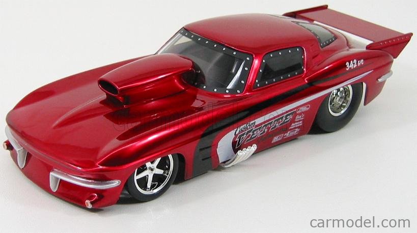 MGM - Voiture Miniature 1/24 Corvette C7 rouge (3015)