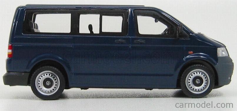 SCHUCO 3311012 Scale 1/43 | VOLKSWAGEN T5 TRANSPORTER TDI MINIBUS BLUE