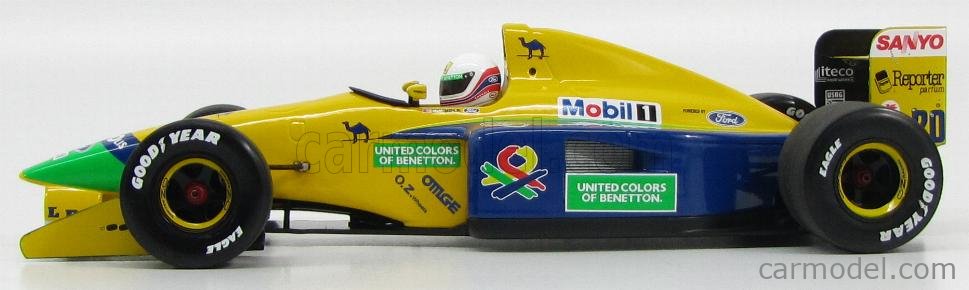 MINICHAMPS 400920120 Scale 1/43 | BENETTON F1 FORD B191B N 20 1992 