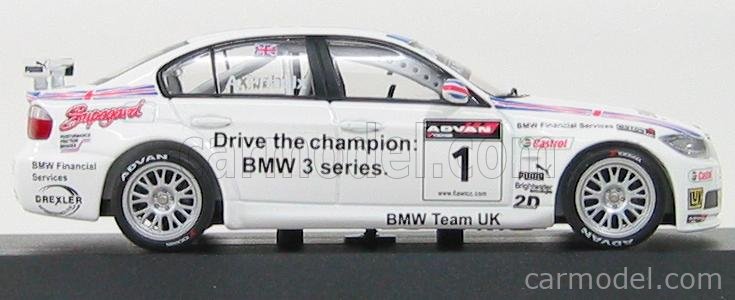 MINICHAMPS 400062601 Scala 1/43  BMW 320Si N 1 WINNER WTCC 2006 A.PRIALUX  WHITE