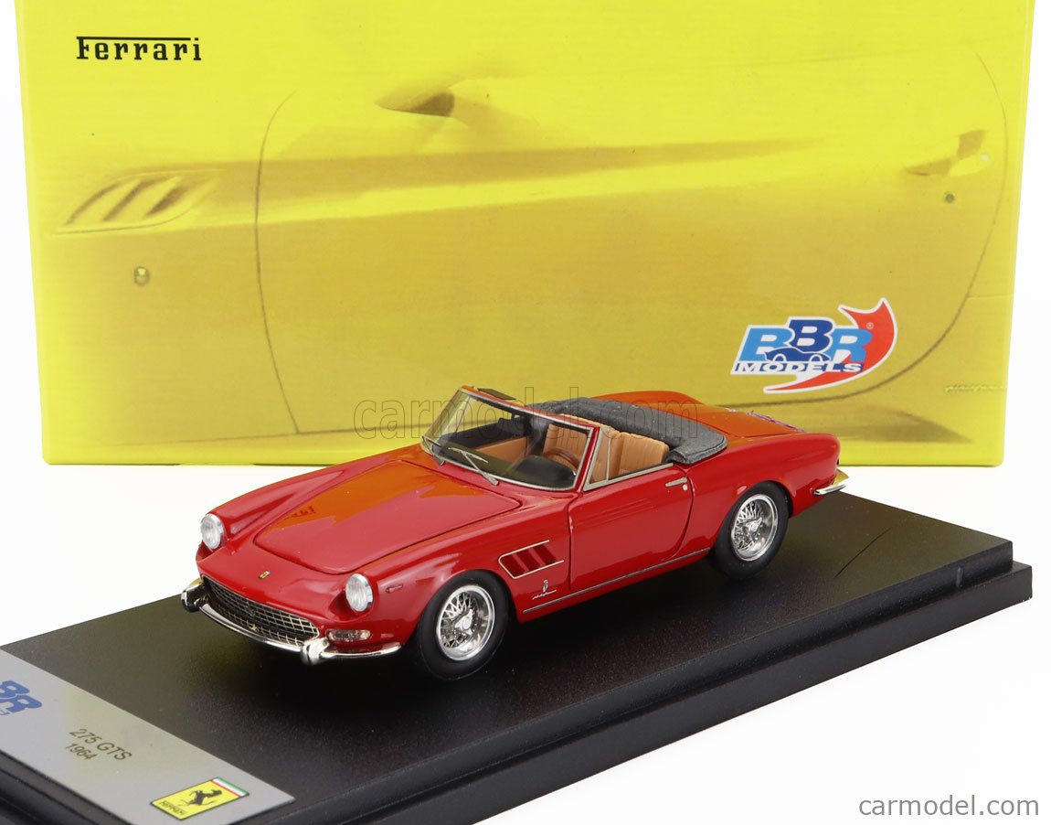 BBR 1/43 フェラーリ F430 Red BBR-MODELS BBR182A Scale 1/43 | FERRARI 275 GTS SPIDER OPEN 1964 RED