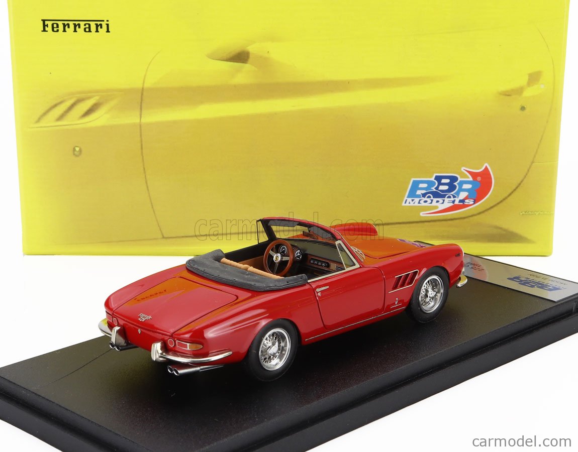 BBR-MODELS BBR182A Scale 1/43 | FERRARI 275 GTS SPIDER OPEN 1964 RED