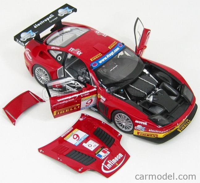 1/43 BBR ガソリン フェラーリ 575 GTC 2004 チーム JMB-