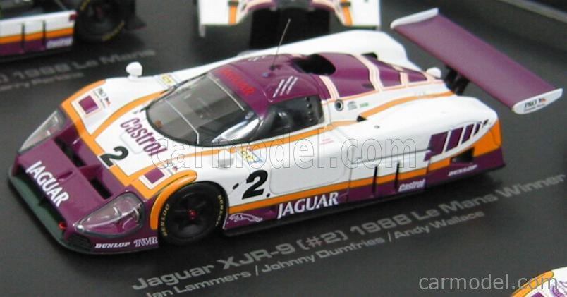 JAGUAR - XJR-9 N 2 22 21 24h LE MANS 1988 ( N 2 WINNER J.LAMMERS -  A.WALLACE) ( N 22 D.DALY - K.KOGAN - L.PERKINS ) ( N 21 D.SULLIVAN -  D.JONES -