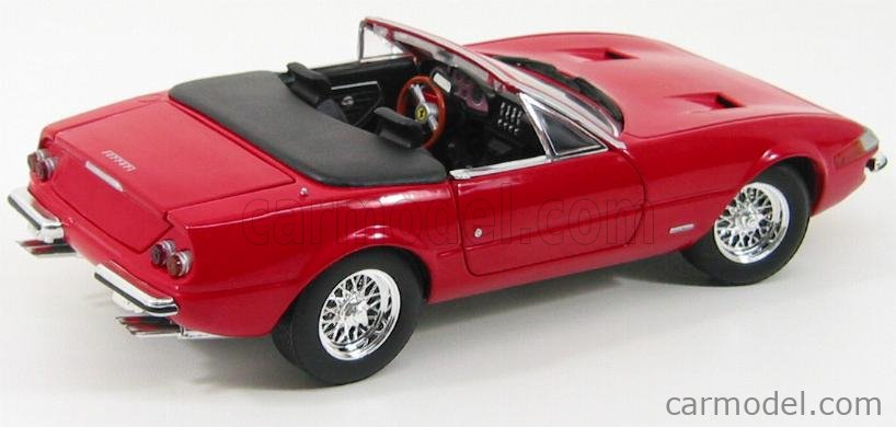 Ferrari GTS4 DAYTONA Rouge HOTWHEELS 1:18 NEUVE