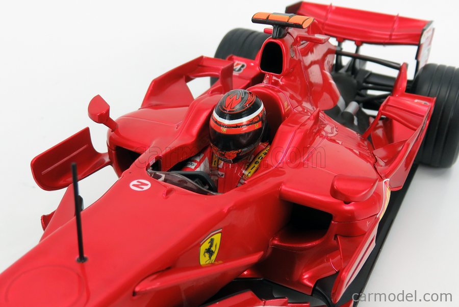 Hot Wheels 1:18 - Voiture de course miniature - Ferrari F2008