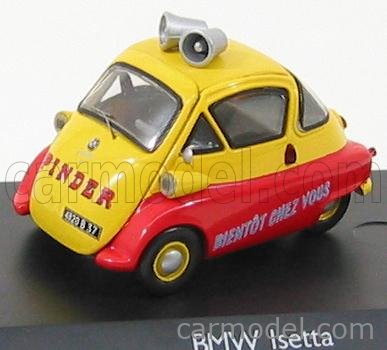 SCHUCO 02098 Scale 1/43 | BMW ISETTA - CIRCUS PINDER 1960