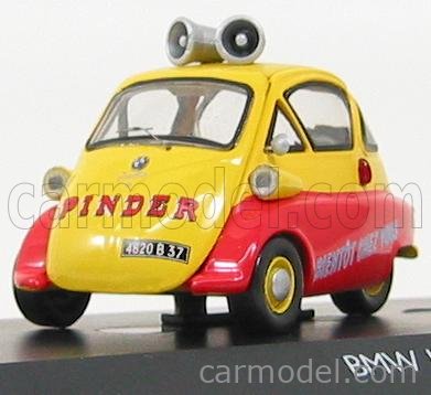 SCHUCO 02098 Scale 1/43 | BMW ISETTA - CIRCUS PINDER 1960