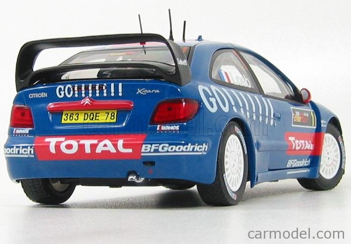 Citroën Xsara WRC 1/18 Sun Star – Rallye Espagne 2005 – Occasion