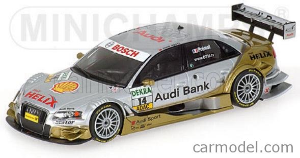 MINICHAMPS 400081714 Scale 1/43 | AUDI A4 N 14 AUDI BANK DTM 2008 A ...