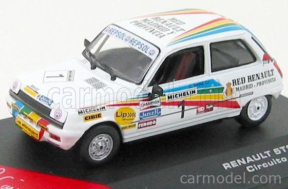 Renault 5TS N°1 Circuit Estoril 1982 Miniature 1/43 Altaya Ixo