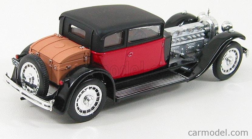 Bugatti  41 Royale Weymann noir rouge 1929  1/43 RIO 4227.E
