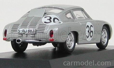 Modèle Réduit 1:43 BEST - Porsche 1600Gs Abarth #37 - 24H Le Mans 1961 - Neuf