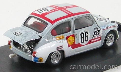 BRUMM R446 Escala 1/43 | FIAT 600 ABARTH 1000TCR GR.2 DIV.1 N 86
