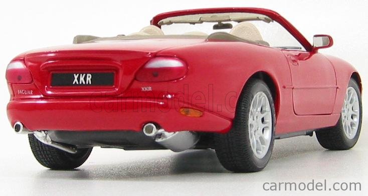 MAISTO 31863 Scale 1/18 | JAGUAR XKR SPIDER OPEN 1998 RED